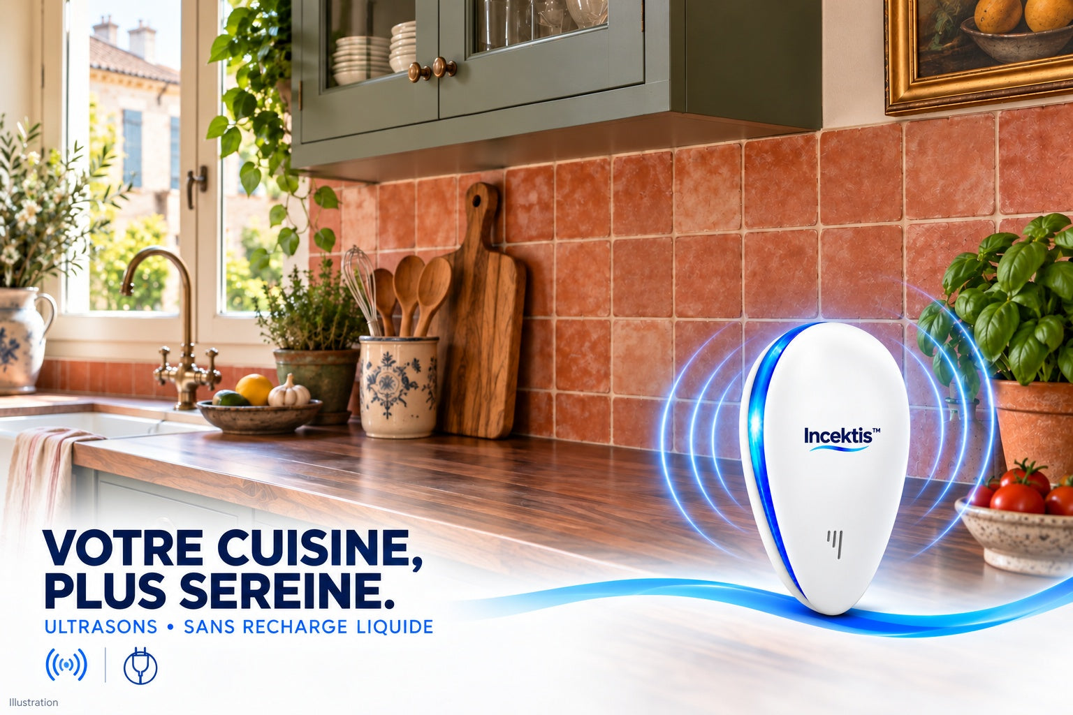 Dans la cuisine